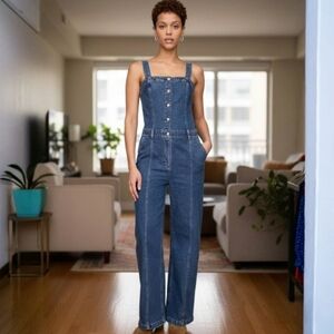 Women's Denim Overalls